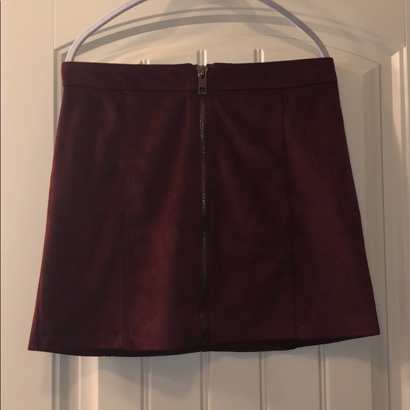 forever 21 suede skirt - Picture 1 of 5